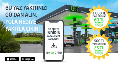 GO'da Yakıt Aldıkça Kazandıran Kampanya Başladı!