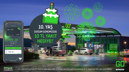 Yeni Nesil Yakıt İstasyonu GO şimdi 10 yaşında!