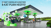 GO CARD'dan Kadınlar Gününe özel 8 Kat Puan!