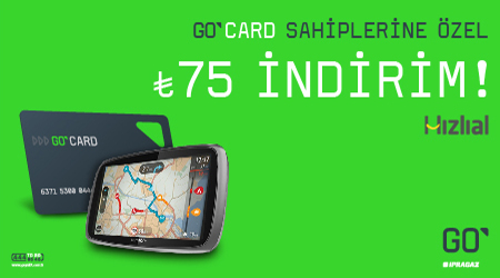 GO CARD Hızlıal.com TomTom GO Kampanyası