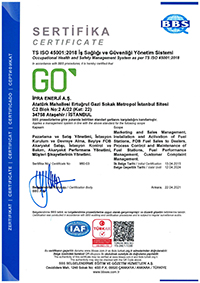GO TS ISO 45001:2018 İş Sağlığı ve Güvenliği Yönetim Sistemi
